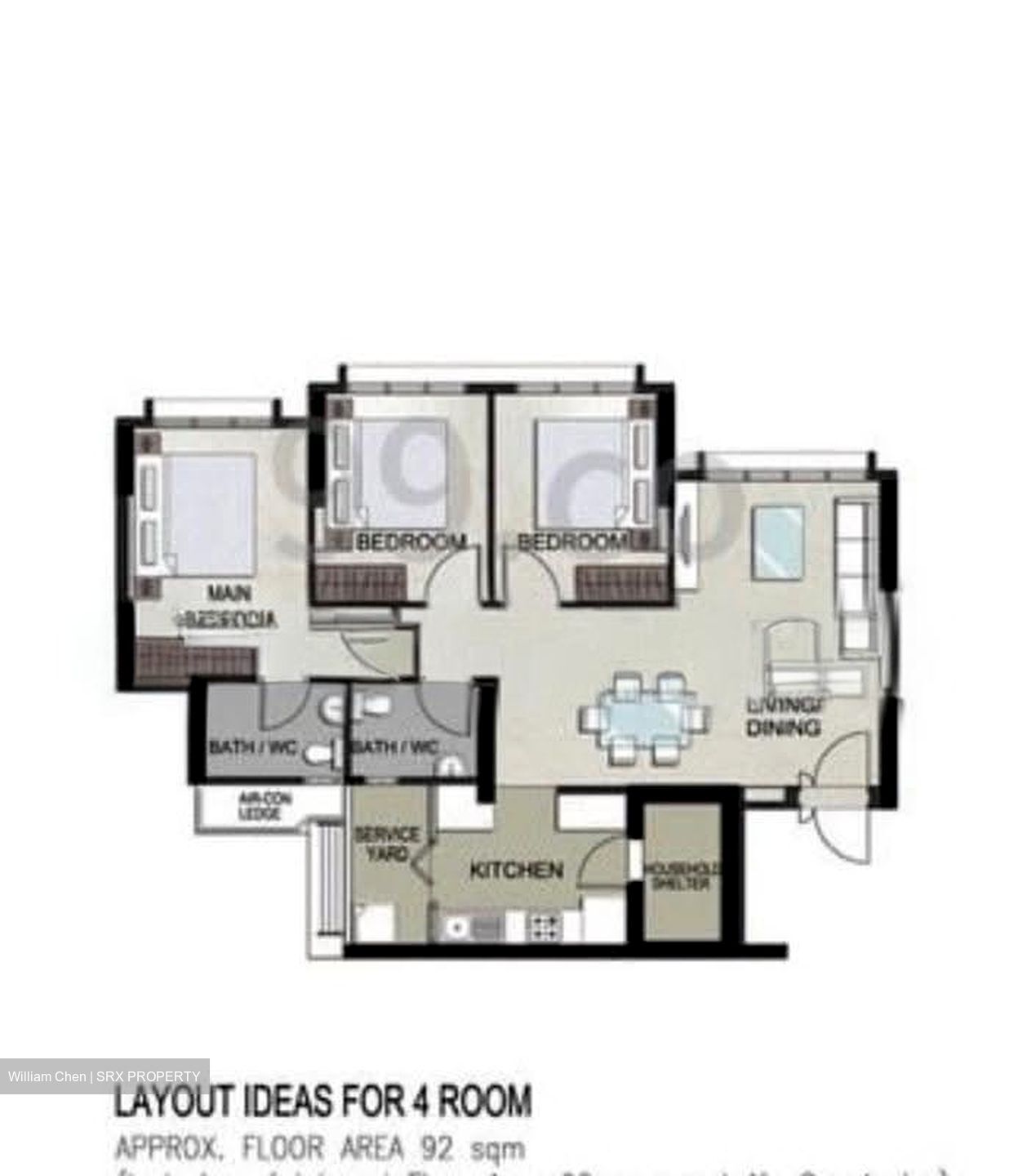 Blk 816A Keat Hong Mirage (Choa Chu Kang), HDB 4 Rooms #609207901